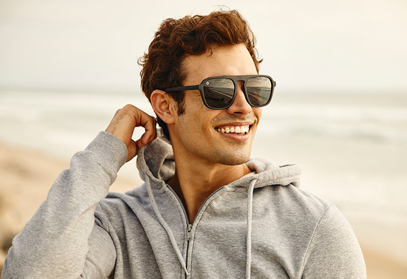 Man wearing sunglasses